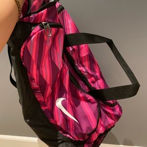 Pink Nike Duffle